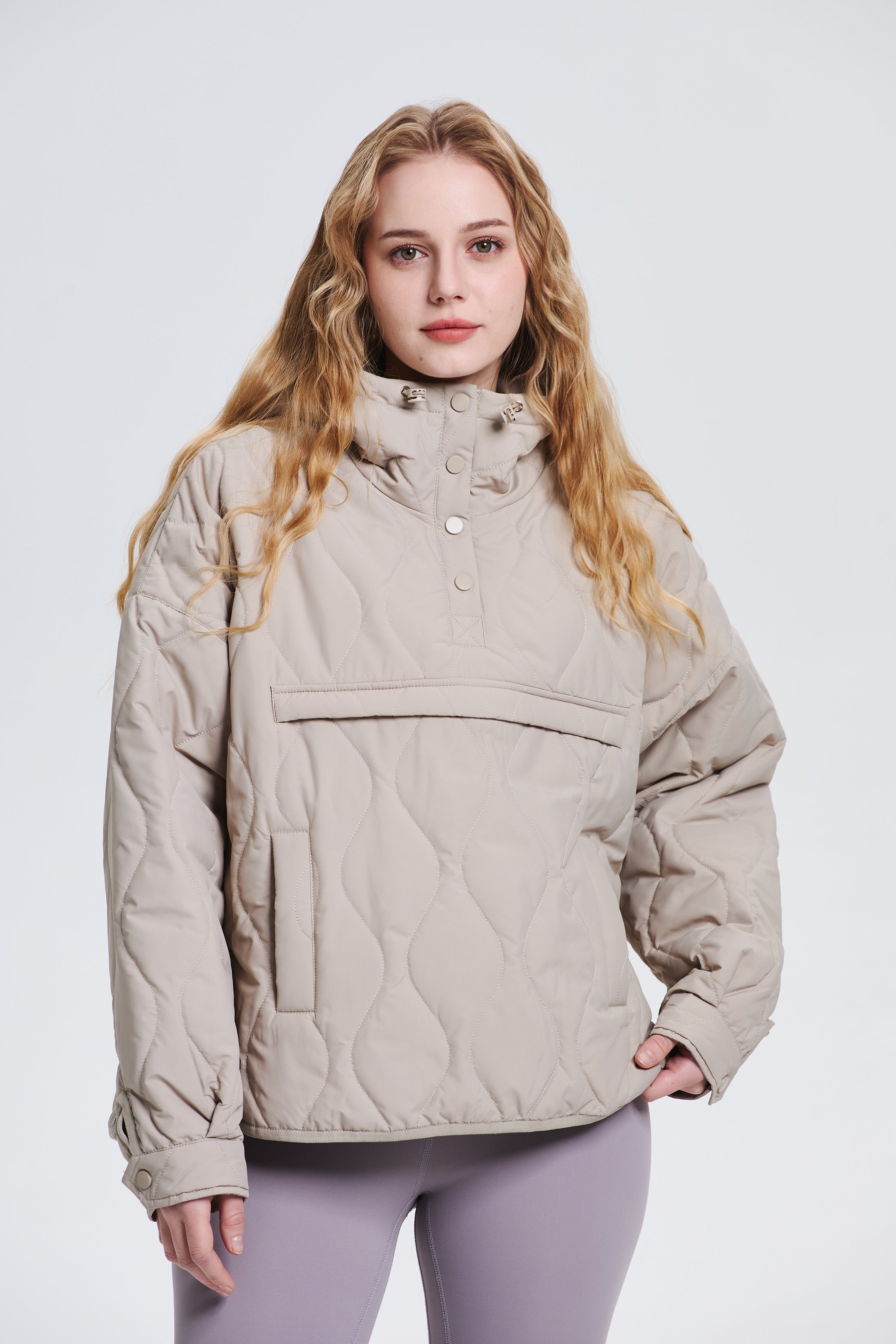 WILLOW | GIACCA A CAPPUCCIO QUILTED IMPERMEABILE