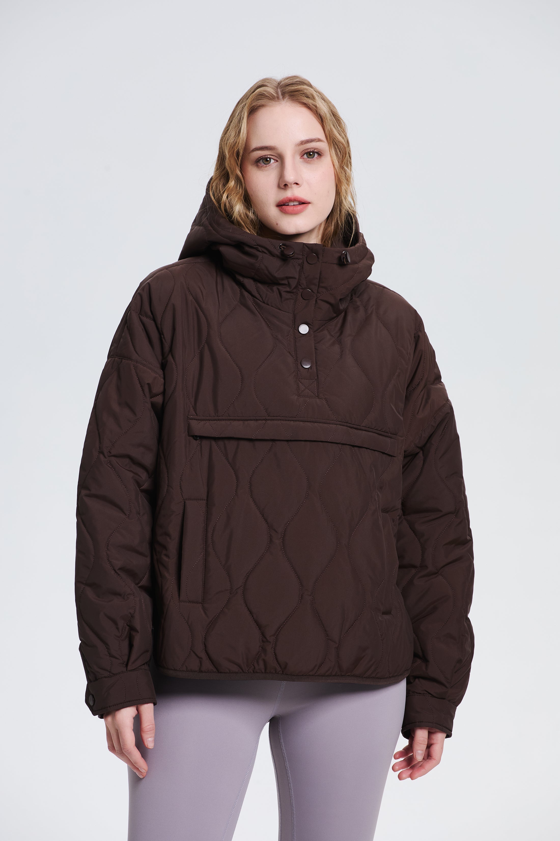 WILLOW | GIACCA A CAPPUCCIO QUILTED IMPERMEABILE