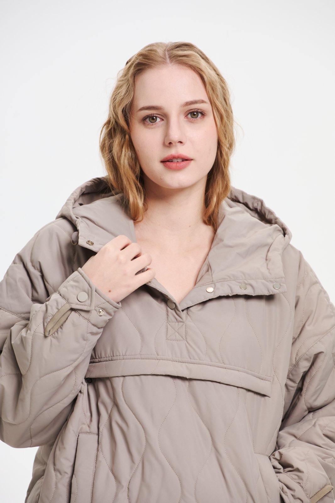 WILLOW | GIACCA A CAPPUCCIO QUILTED IMPERMEABILE