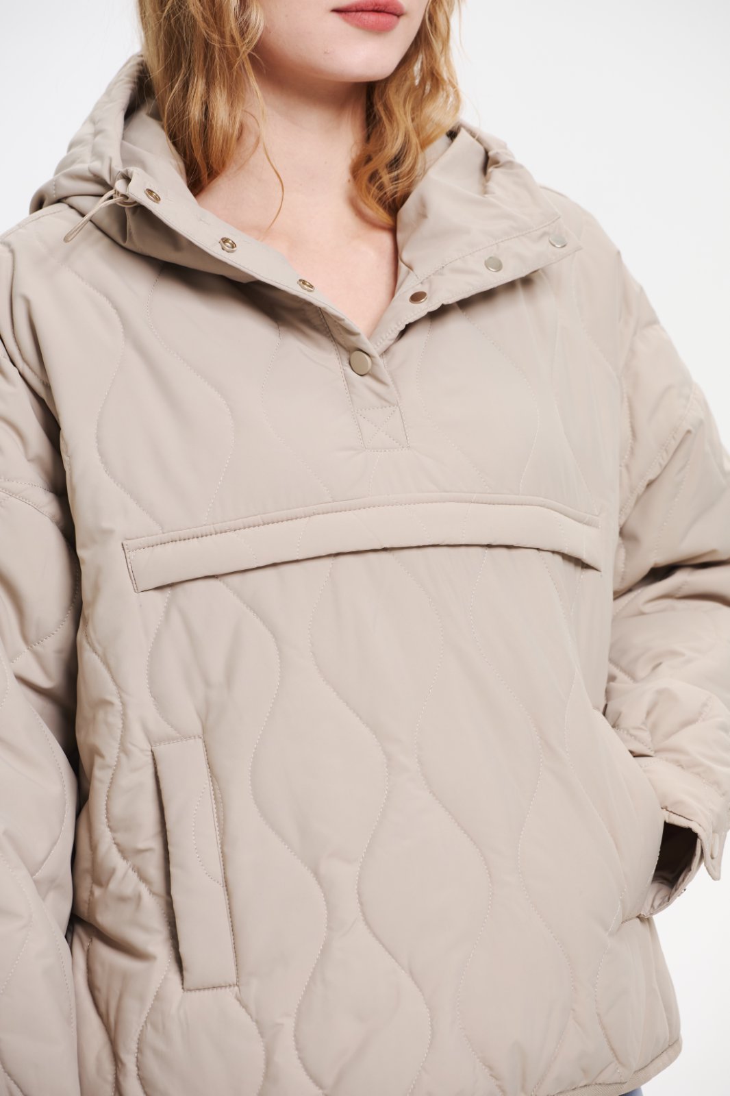 WILLOW | GIACCA A CAPPUCCIO QUILTED IMPERMEABILE