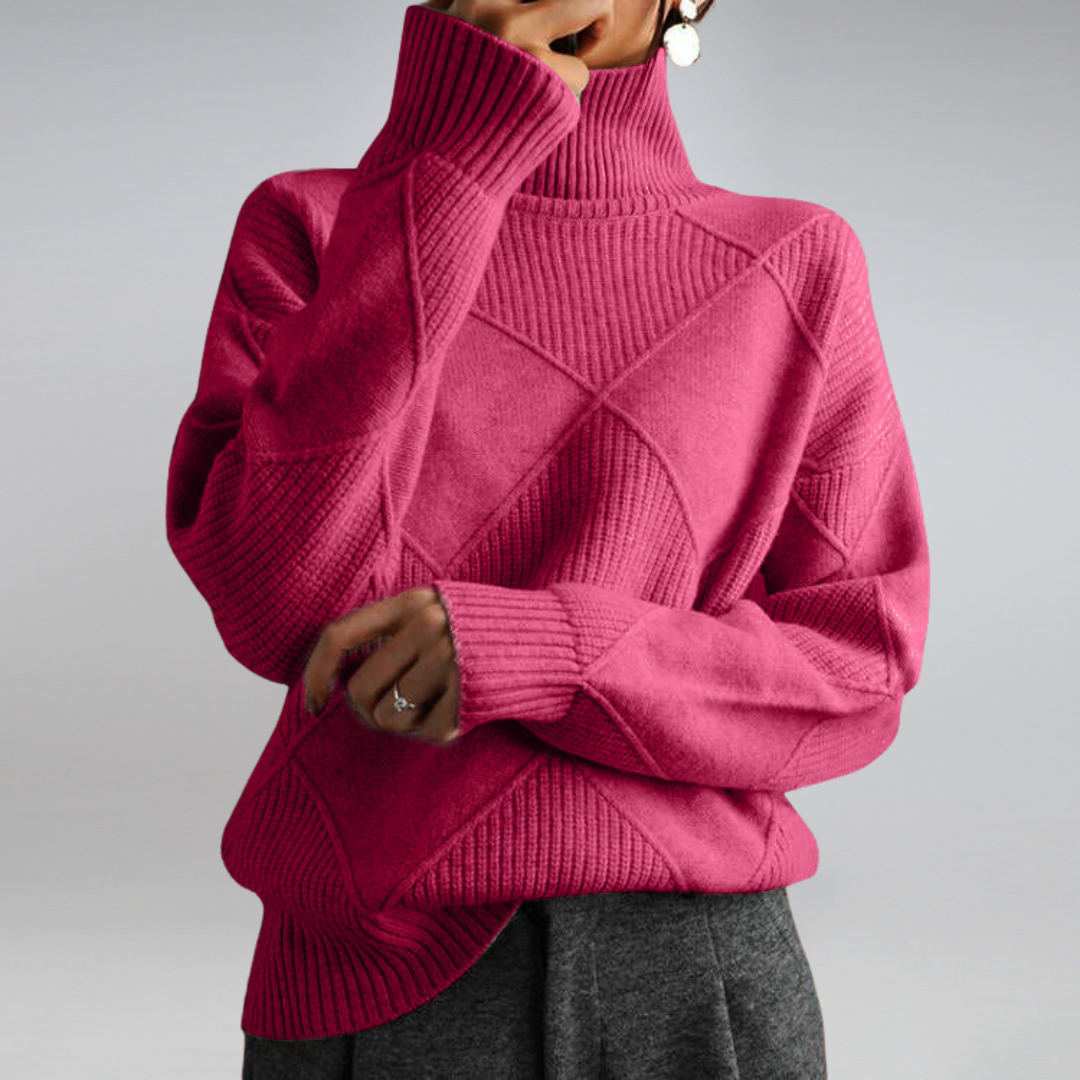 Adelle | Maglione a collo alto confortevole