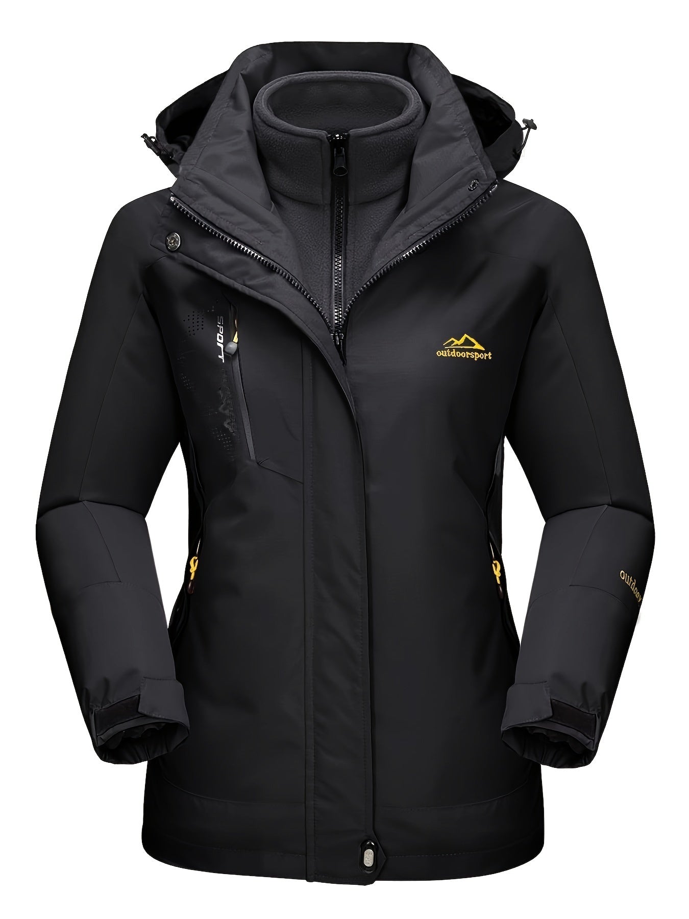 ANNE | CAPPOTTO IMPERMEABILE FLEECE 3-IN-1