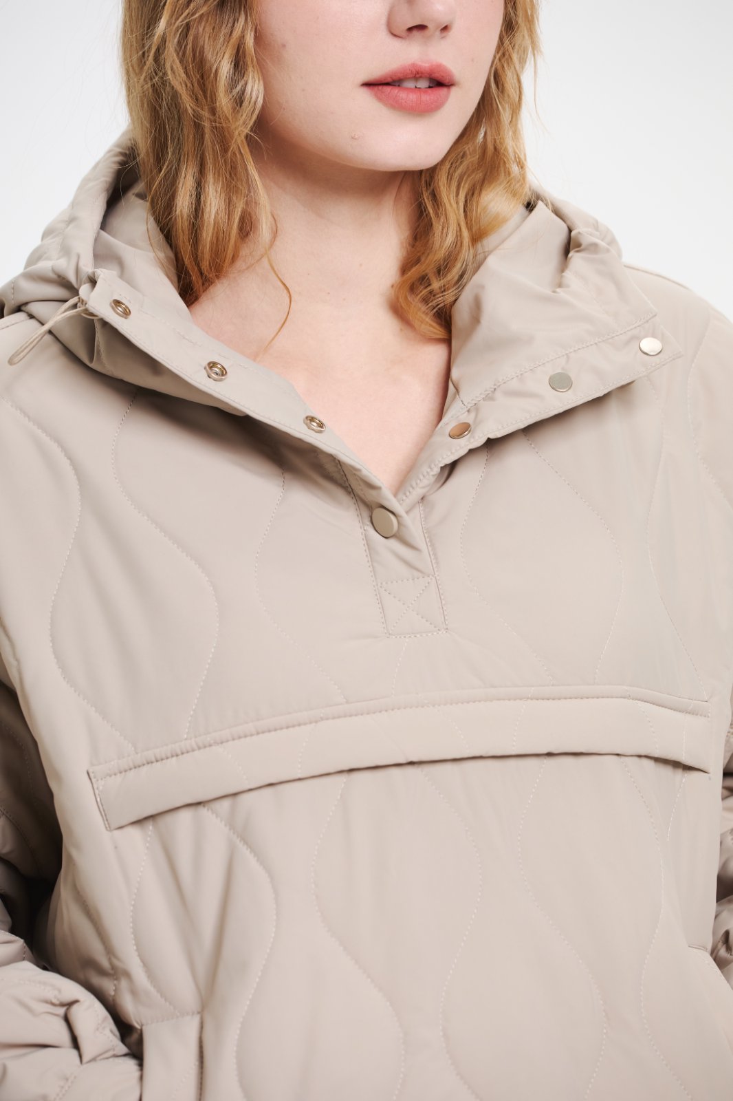 WILLOW | GIACCA A CAPPUCCIO QUILTED IMPERMEABILE