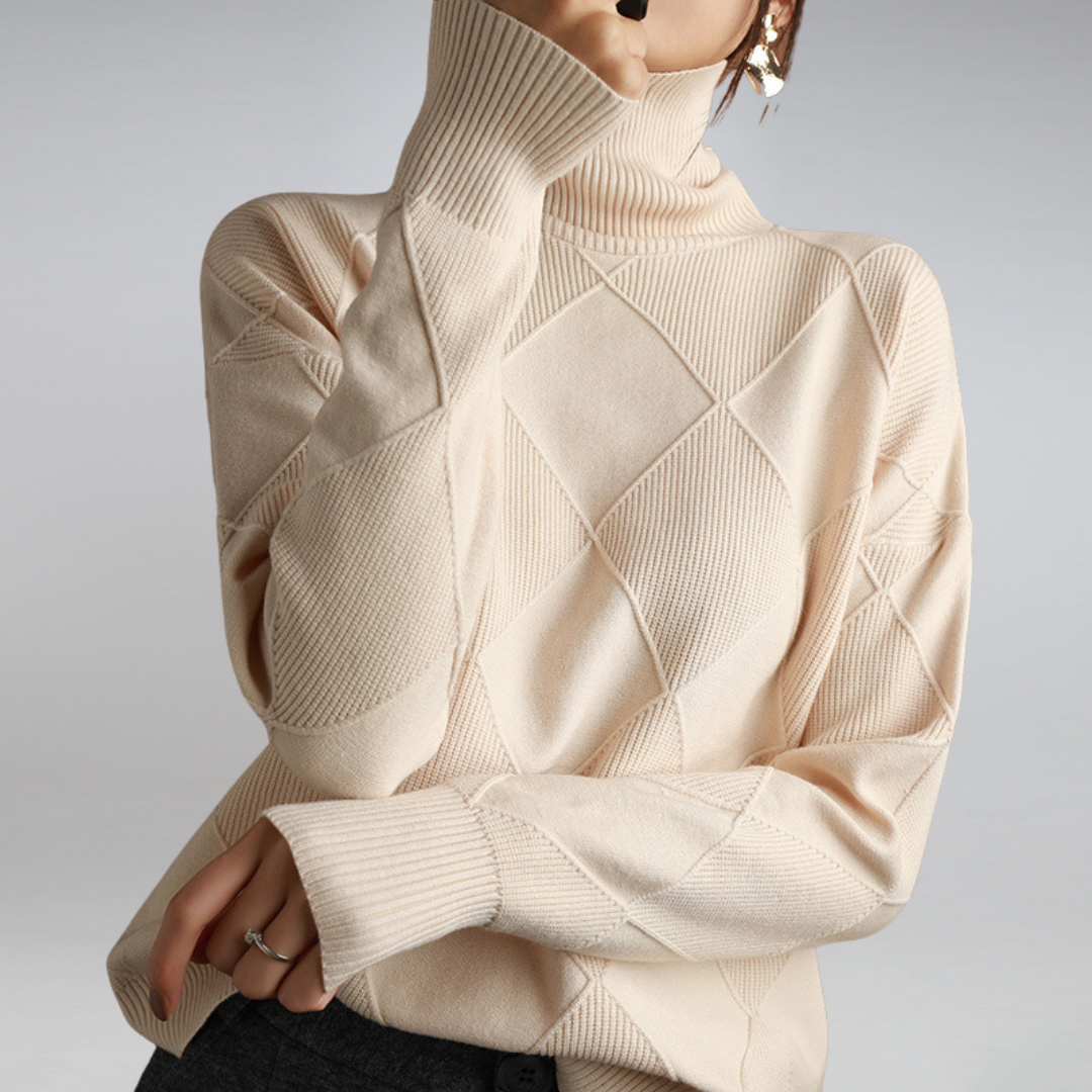 Adelle | Maglione a collo alto confortevole