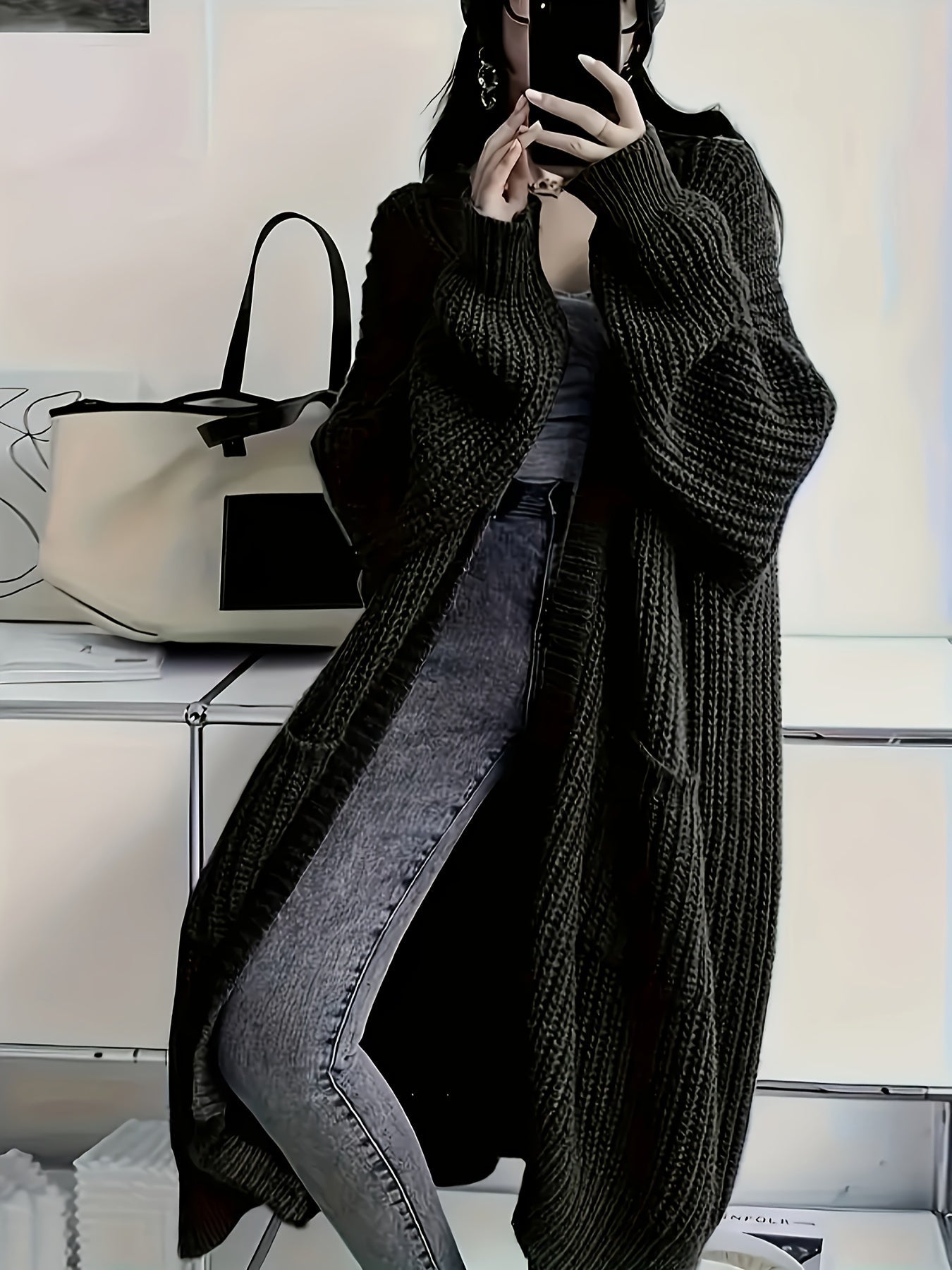 Alice | Cardigan lungo Cozy Confidence
