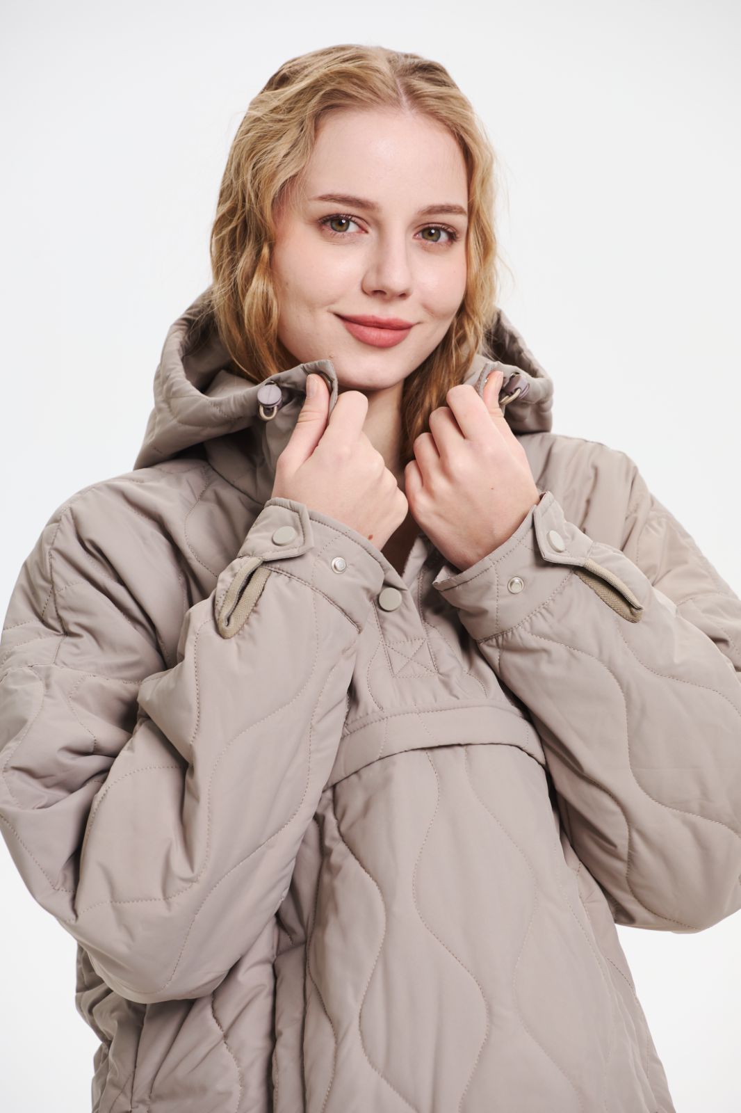 WILLOW | GIACCA A CAPPUCCIO QUILTED IMPERMEABILE