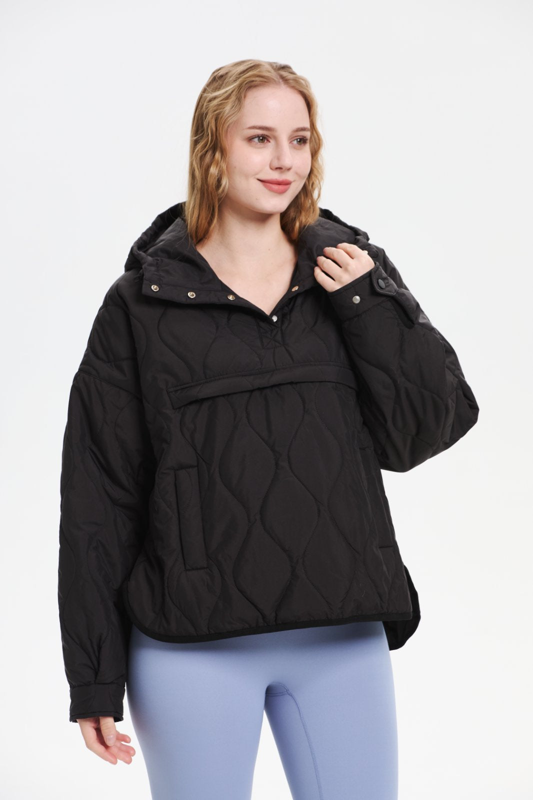 WILLOW | GIACCA A CAPPUCCIO QUILTED IMPERMEABILE