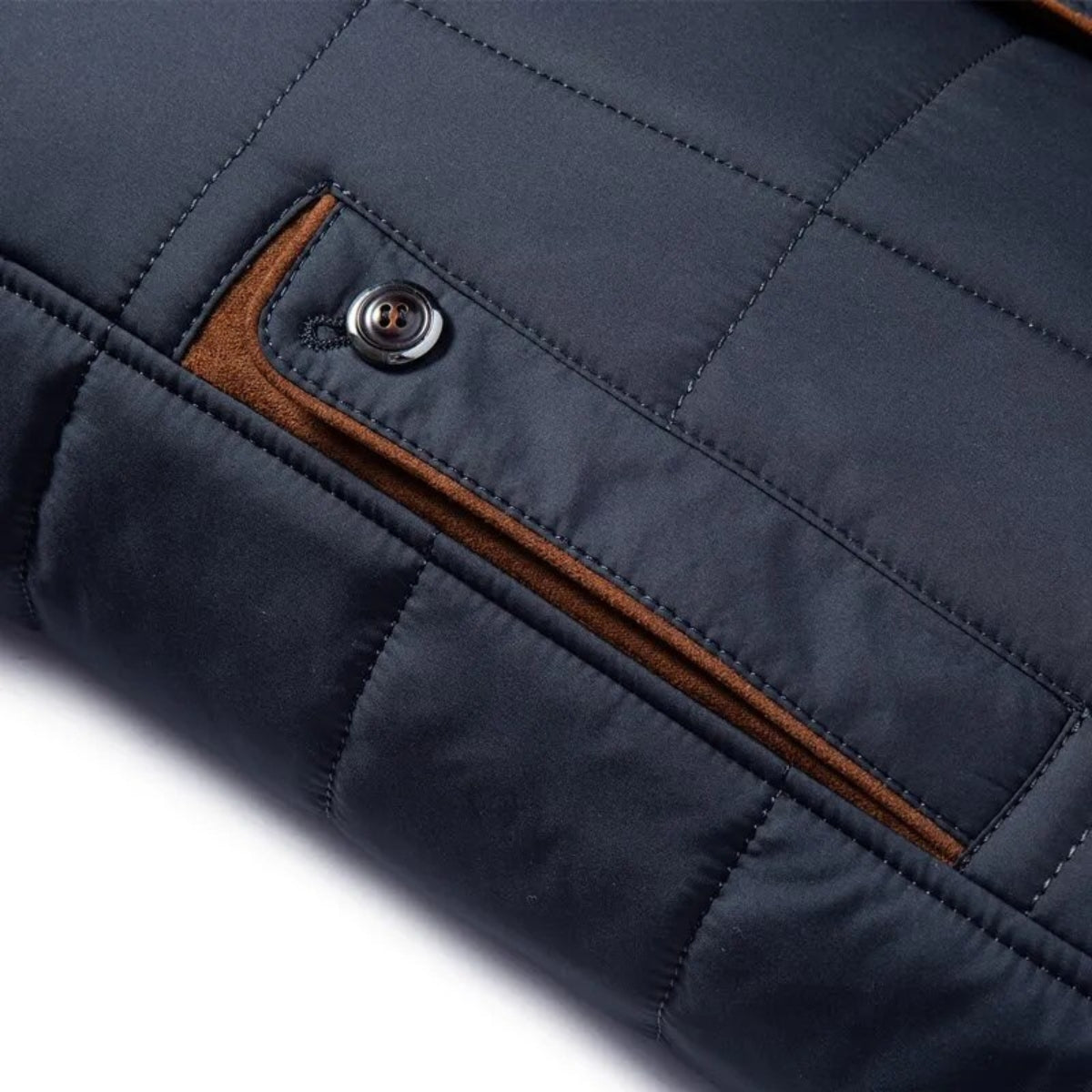 Alden | Giacca Invernale-Vest con Collo Alto
