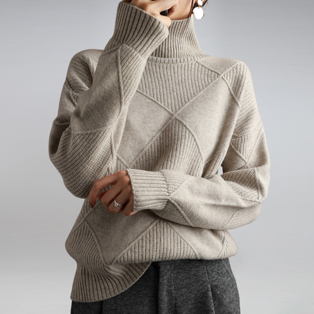Adelle | Maglione a collo alto confortevole