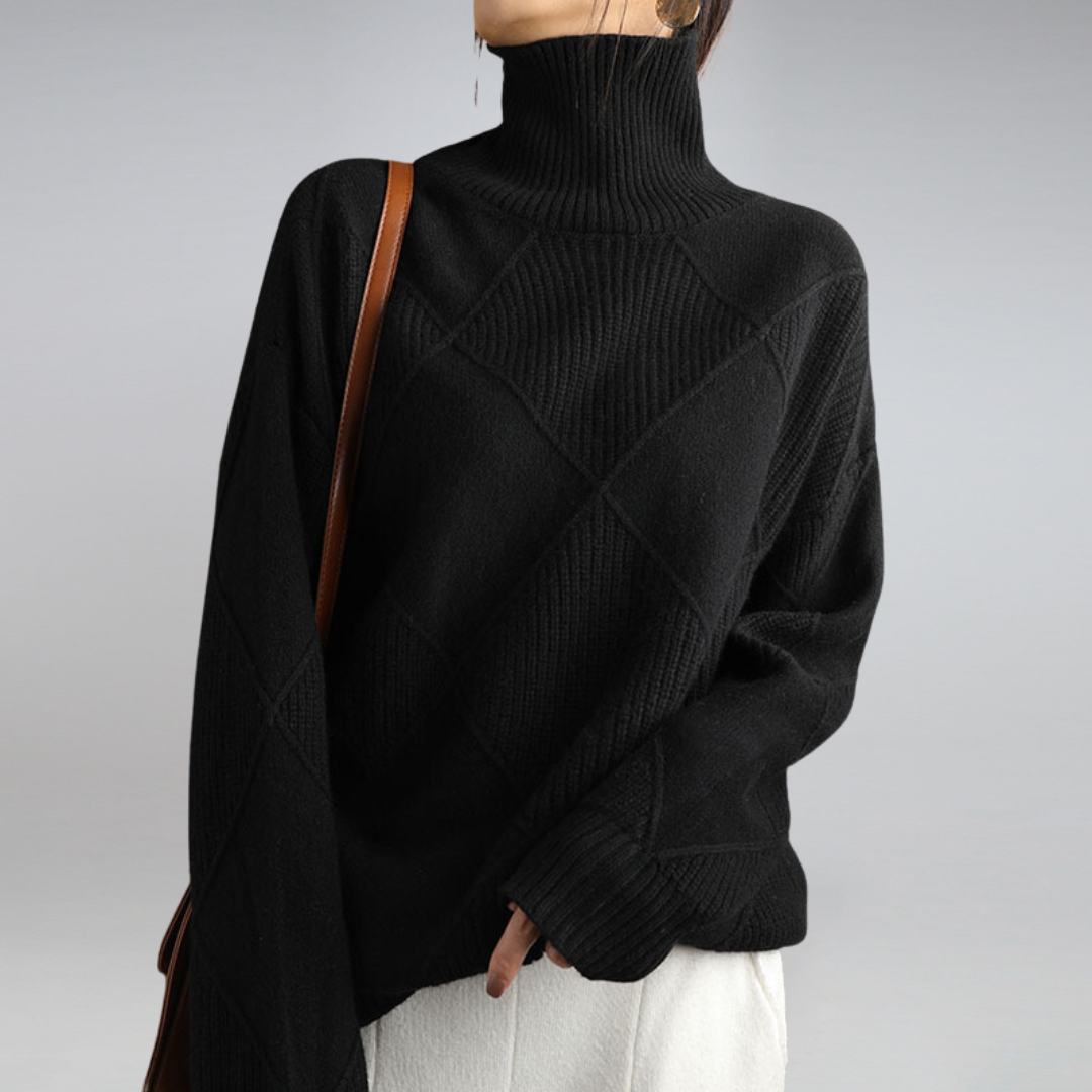 Adelle | Maglione a collo alto confortevole