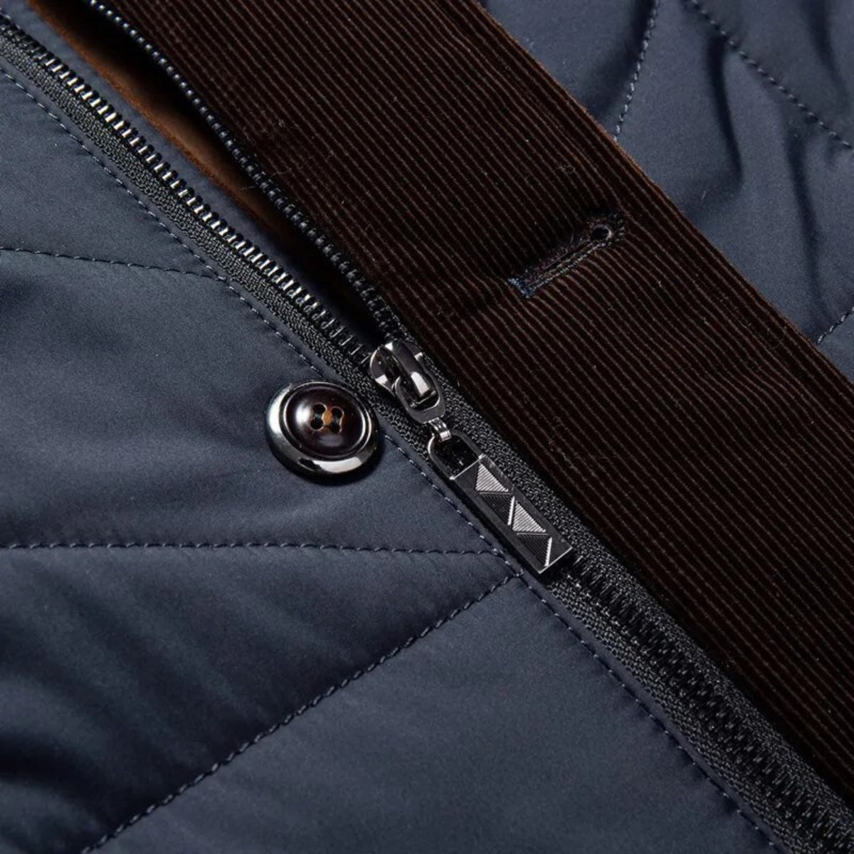 Alden | Giacca Invernale-Vest con Collo Alto