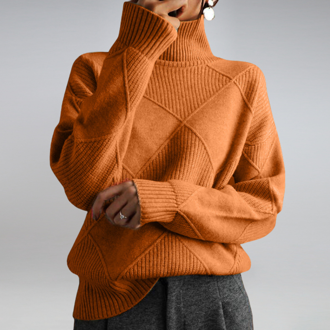 Adelle | Maglione a collo alto confortevole