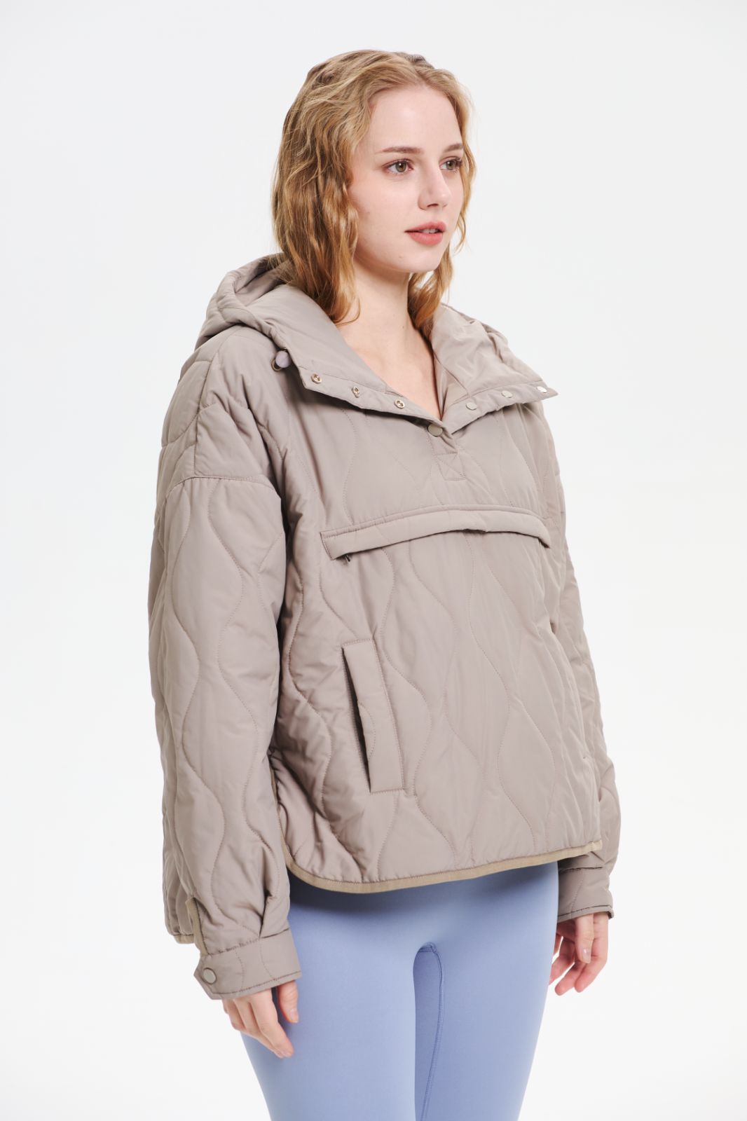 WILLOW | GIACCA A CAPPUCCIO QUILTED IMPERMEABILE