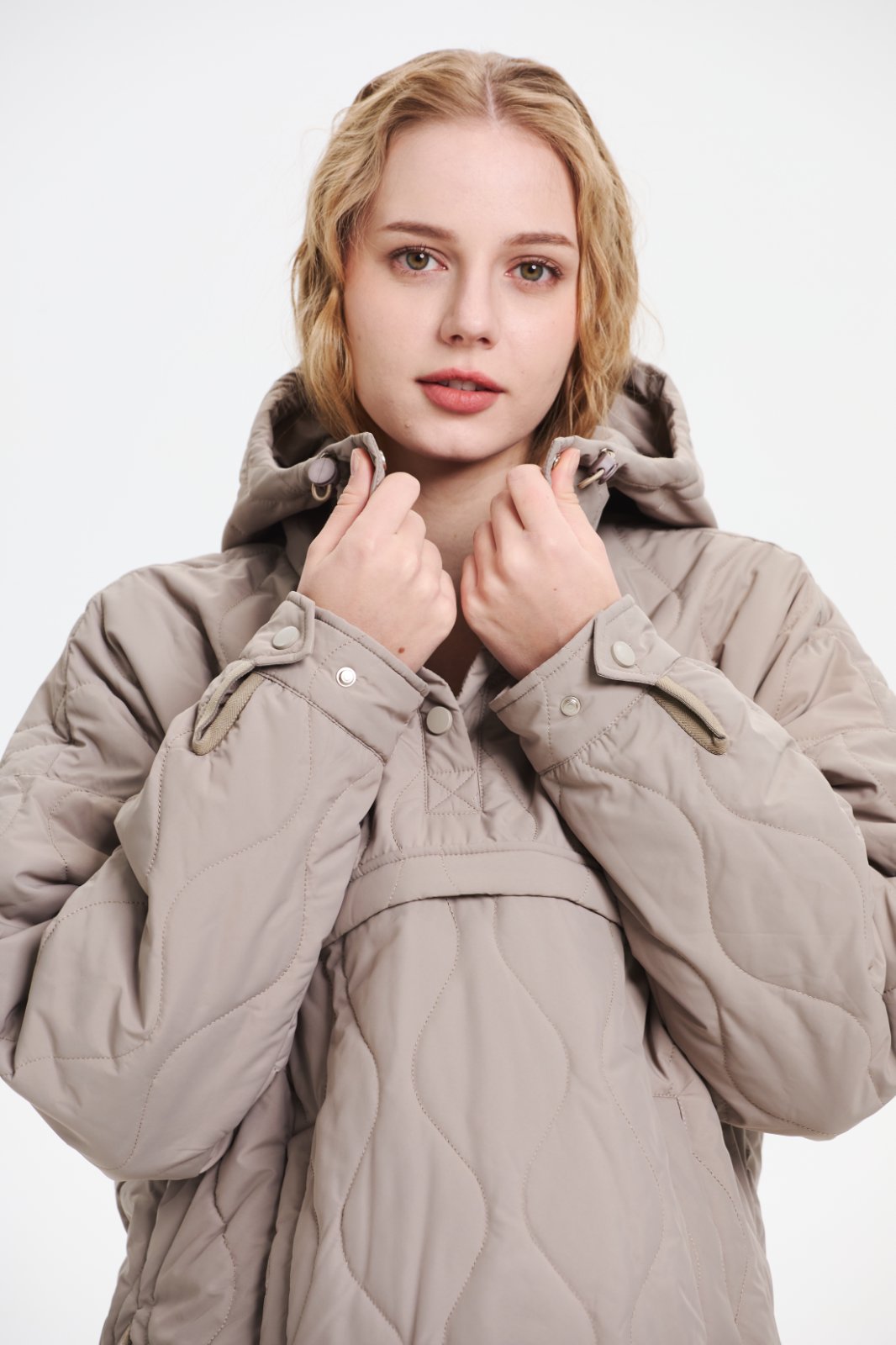 WILLOW | GIACCA A CAPPUCCIO QUILTED IMPERMEABILE