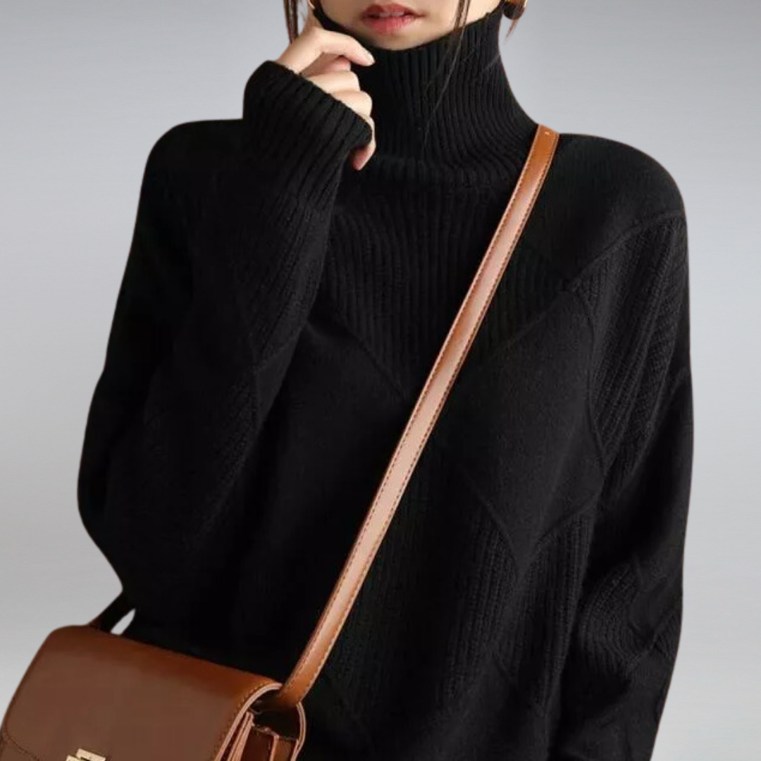 Adelle | Maglione a collo alto confortevole