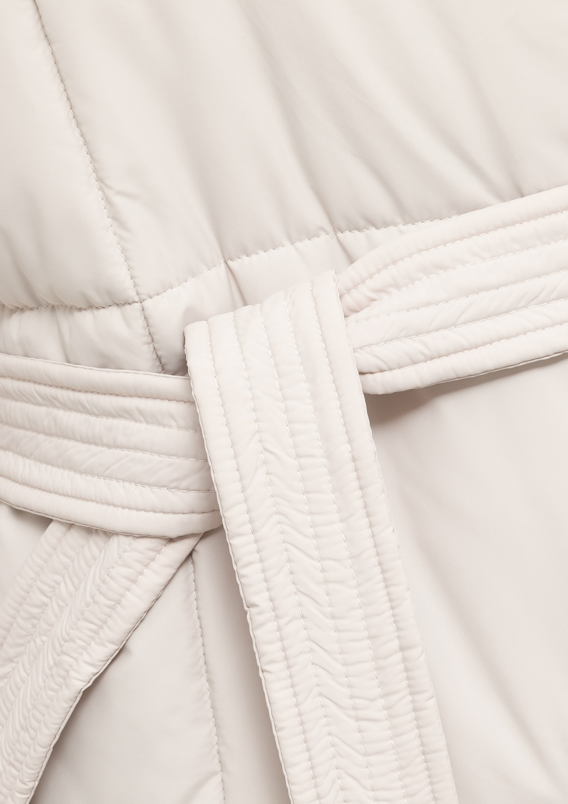 NOVA | GIACCA PUFFER CORTA CON CINTURA