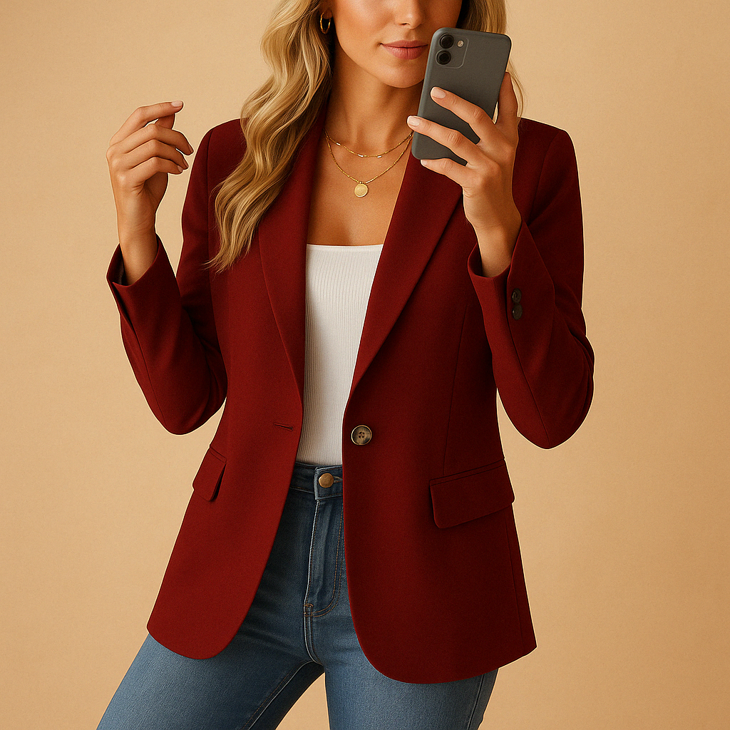 LENA | BLAZER SU MISURA IN STRETCH