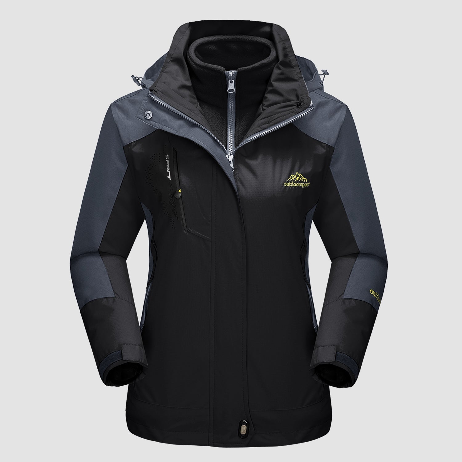 ANNE | CAPPOTTO IMPERMEABILE FLEECE 3-IN-1