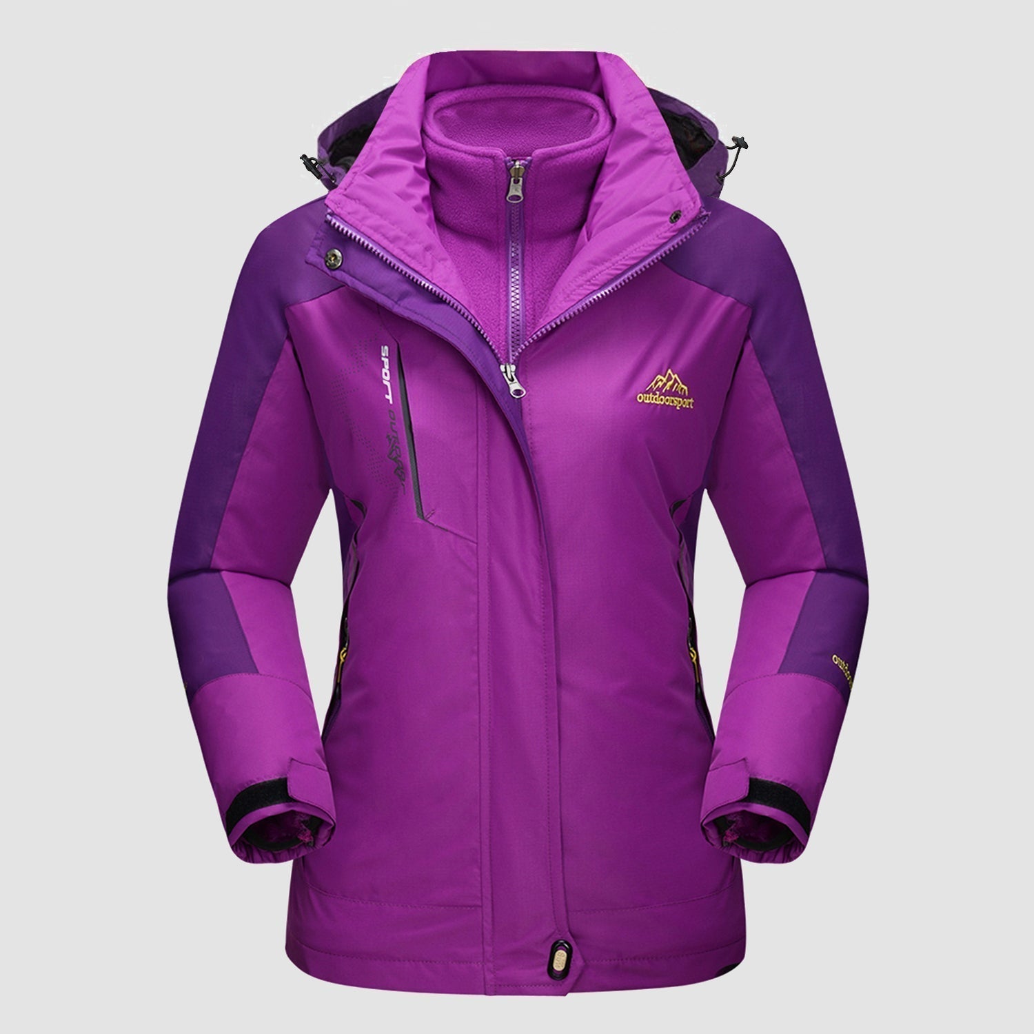 ANNE | CAPPOTTO IMPERMEABILE FLEECE 3-IN-1