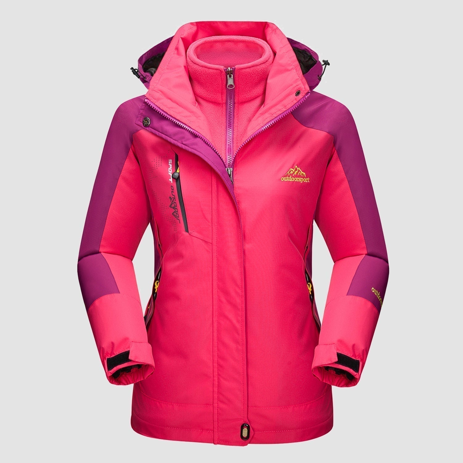 ANNE | CAPPOTTO IMPERMEABILE FLEECE 3-IN-1