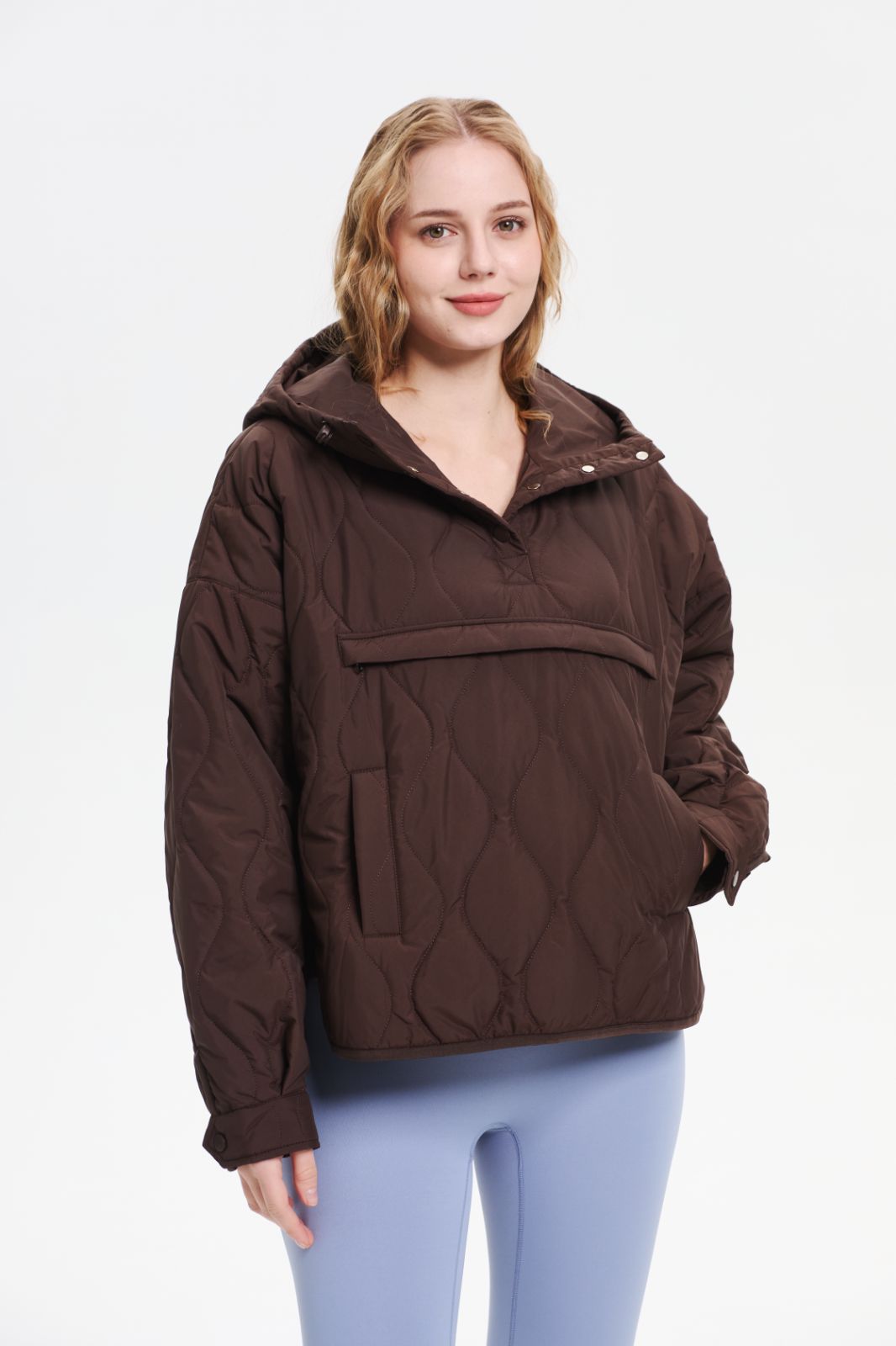 WILLOW | GIACCA A CAPPUCCIO QUILTED IMPERMEABILE
