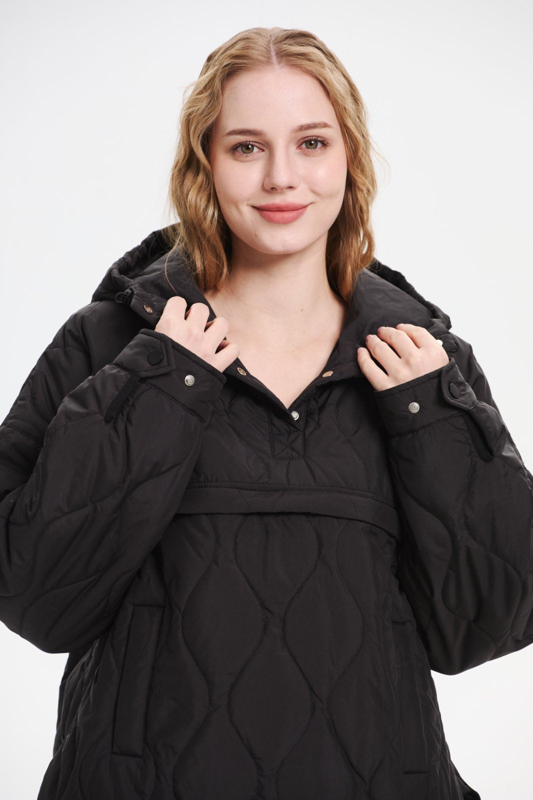 WILLOW | GIACCA A CAPPUCCIO QUILTED IMPERMEABILE