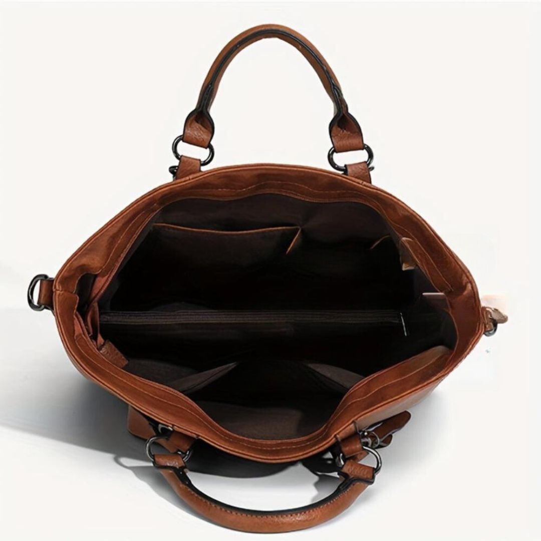 Bianca | Borsa Shopper Vintage Senza Tempo Con Eleganza Raffinata