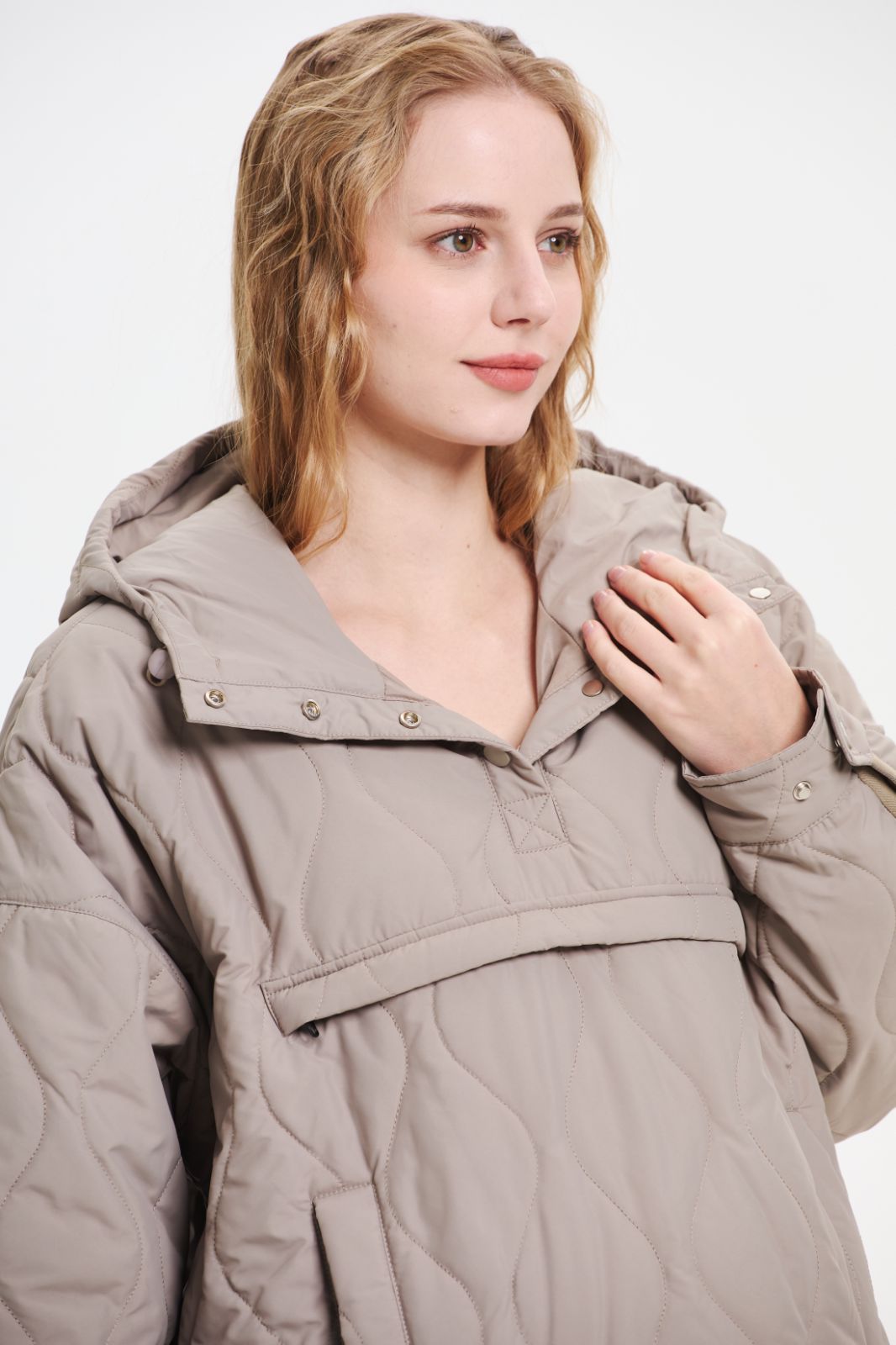 WILLOW | GIACCA A CAPPUCCIO QUILTED IMPERMEABILE