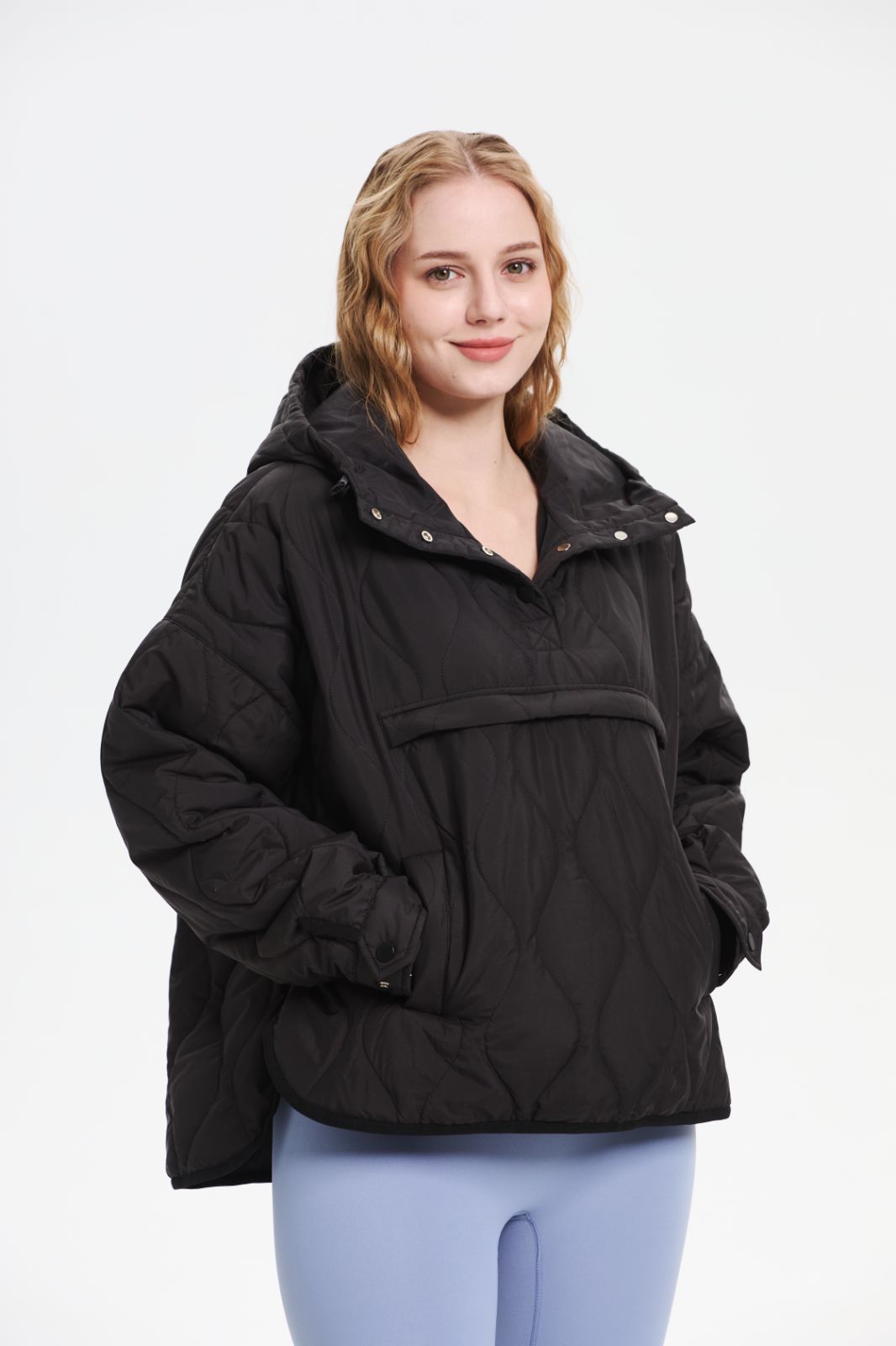 WILLOW | GIACCA A CAPPUCCIO QUILTED IMPERMEABILE