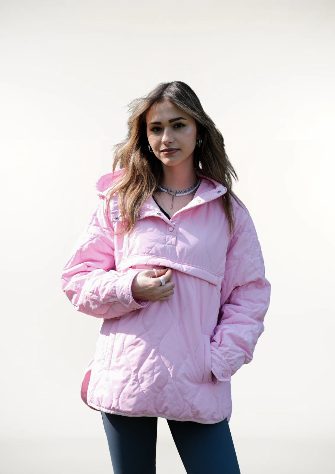 WILLOW | GIACCA A CAPPUCCIO QUILTED IMPERMEABILE