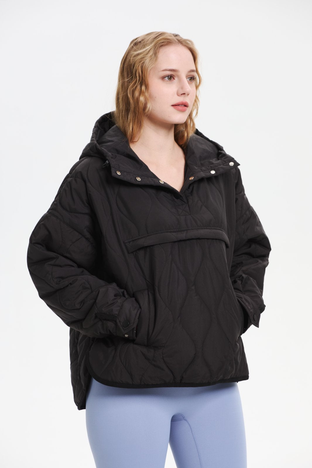 WILLOW | GIACCA A CAPPUCCIO QUILTED IMPERMEABILE