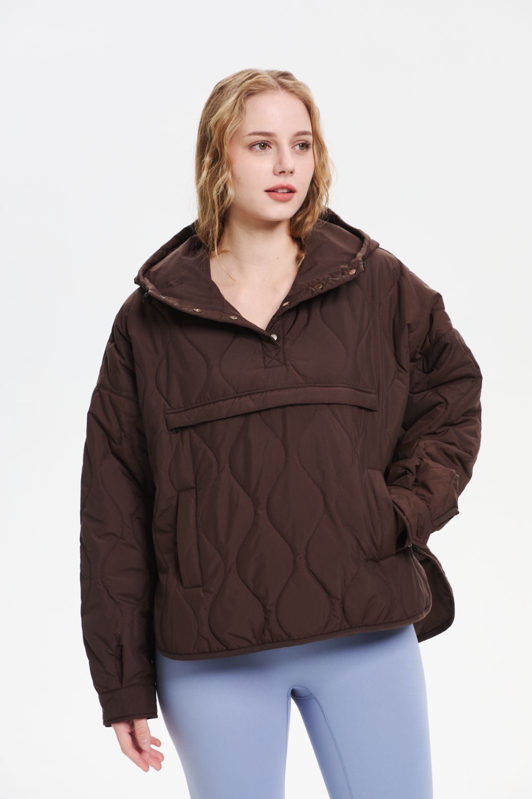 WILLOW | GIACCA A CAPPUCCIO QUILTED IMPERMEABILE